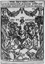 ALBRECHT DUERER 1471-1528 - Bookplate Ex Libris